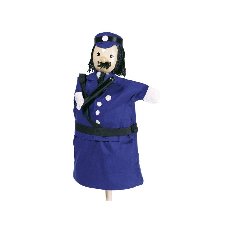 Marioneta de mano de policía, de Goki