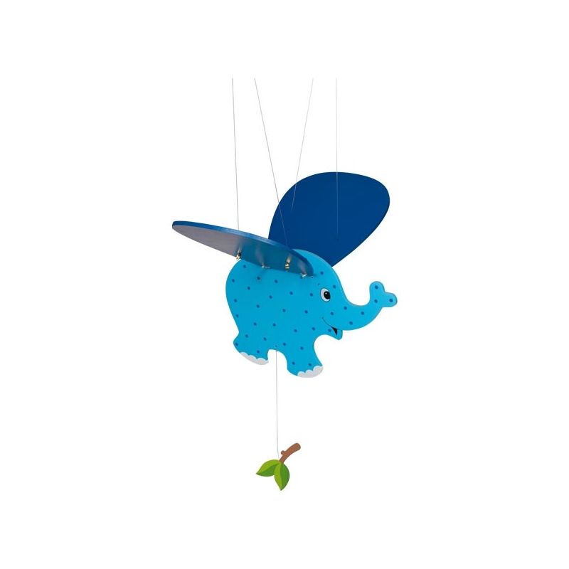 Animal móvil de elefante para bebé, de Goki - imagen 7