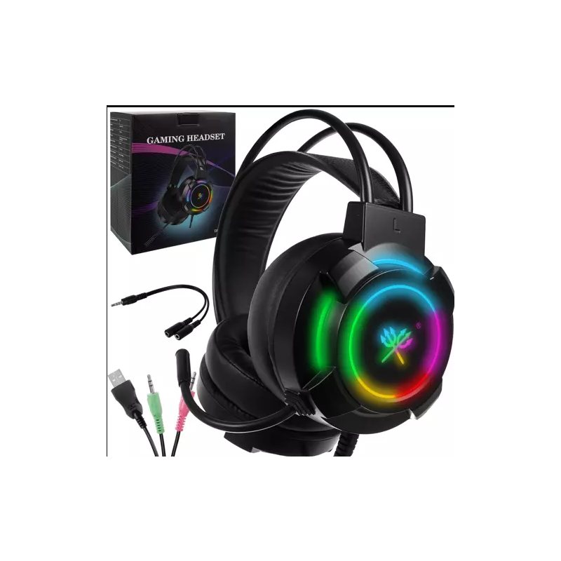 Auriculares para Gaming con Micrófono RGB