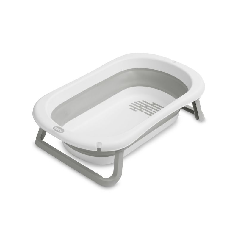 Bañera de bebé Plegable - Se pliega de forma plana - Gris