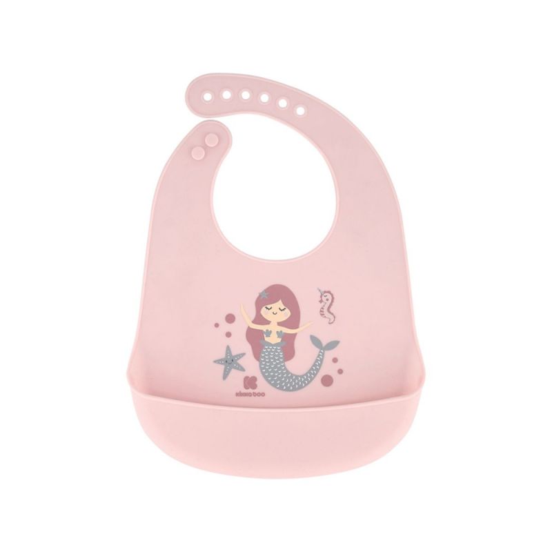 Babero de silicona Sea World Mermaid
