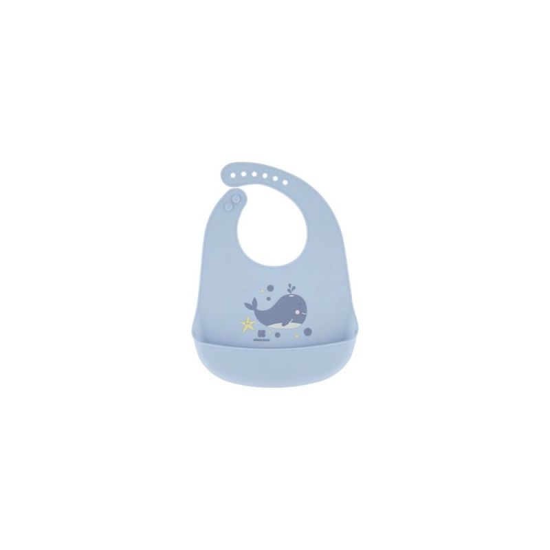 Babero de silicona Sea World Whale - imagen 2