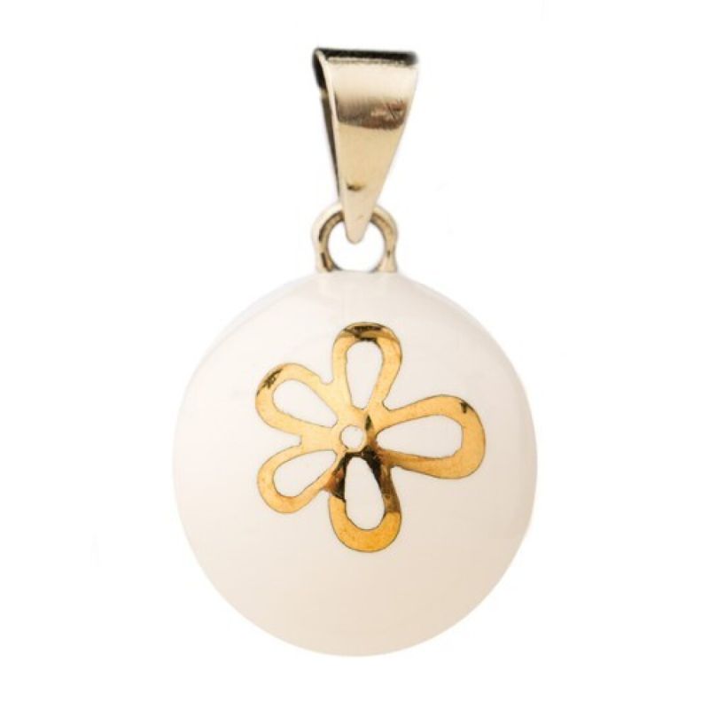 Llamador de Ángeles Flor Oro - imagen 4