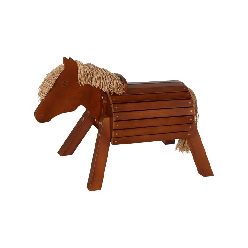 Caballo de jardín Casper, altura asiento 50cm, esmaltado