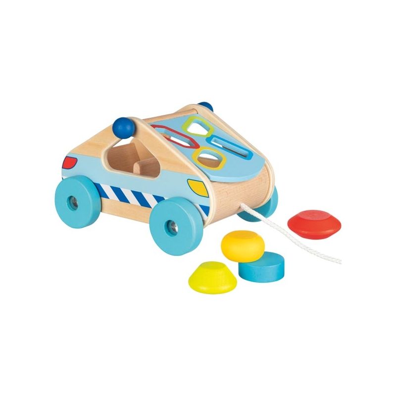 Caja de formas- arrastre coche