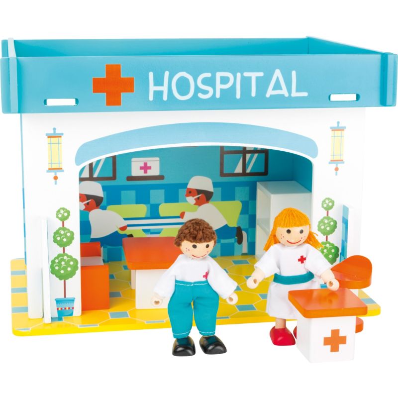 Casa de juegos Hospital con accesorios
