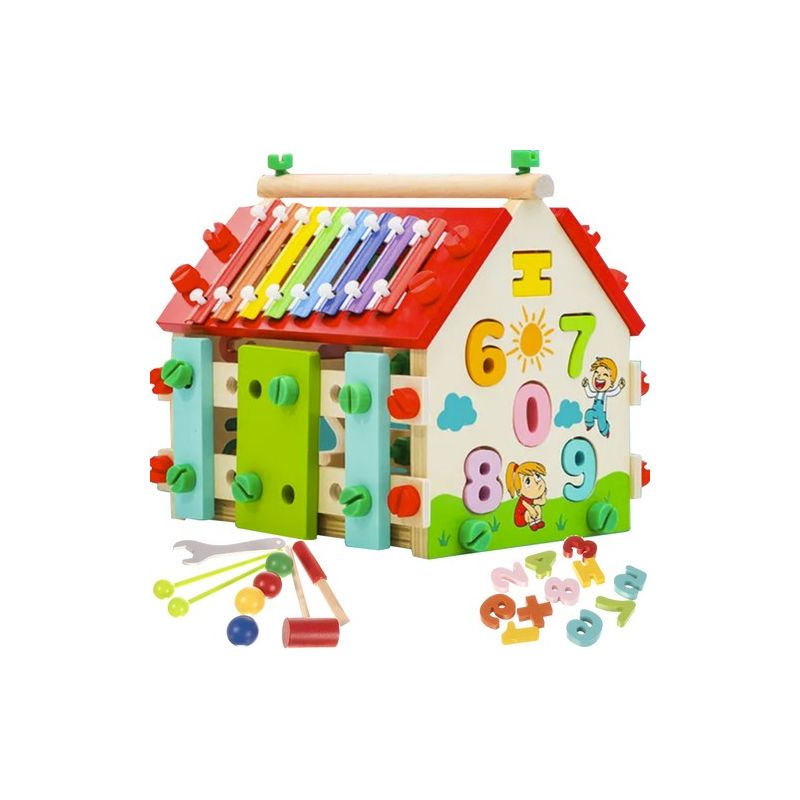 casa de madera educativa