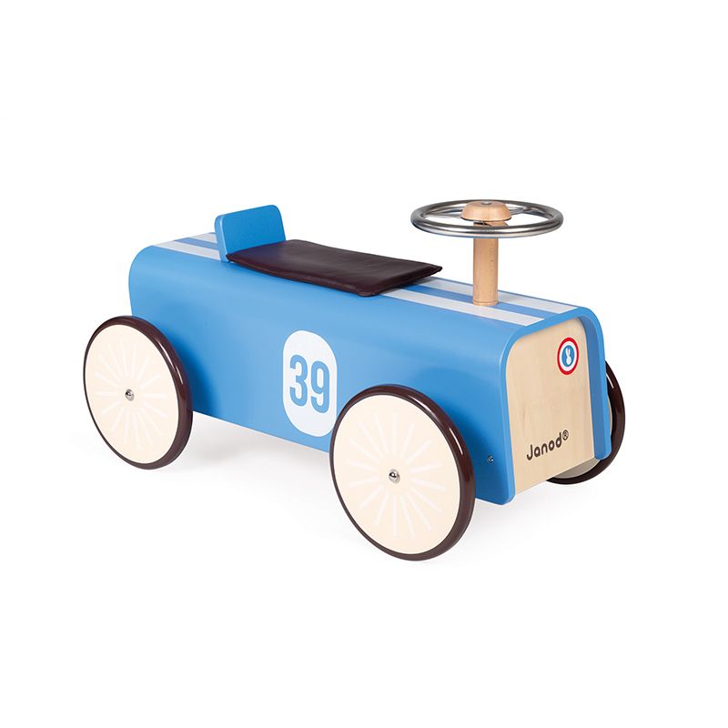 Correpasillos Coche azul - Janod