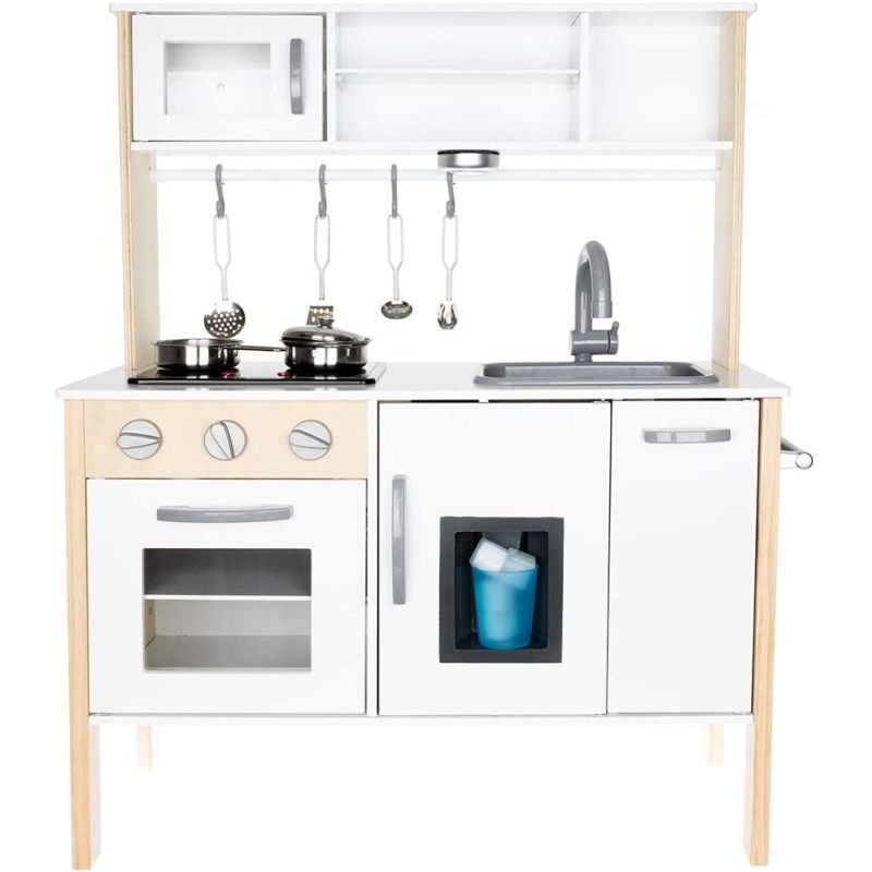 Kruzzel Cocina Blanca de juguete para niños de madera - imagen 7