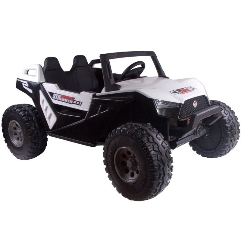 Coche Eléctrico Infantil SX1928 4x4 24V LEAN CARS - Blanco - imagen 2