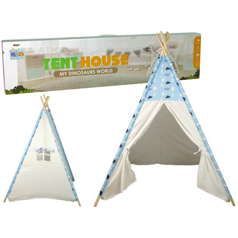 Tienda Tipi Infantil Estilo Nubes – Impermeable para Interior y Exterior - imagen 2