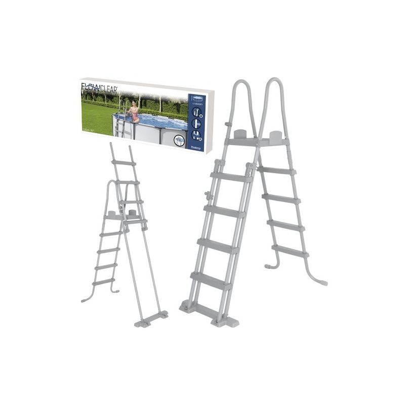 Escalera desmontable para piscina 132 cm , Bestway - imagen 7