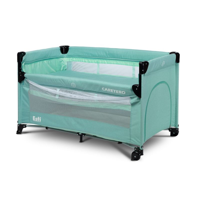 Cuna de viaje Esti color Menta con función Cuna de Colecho