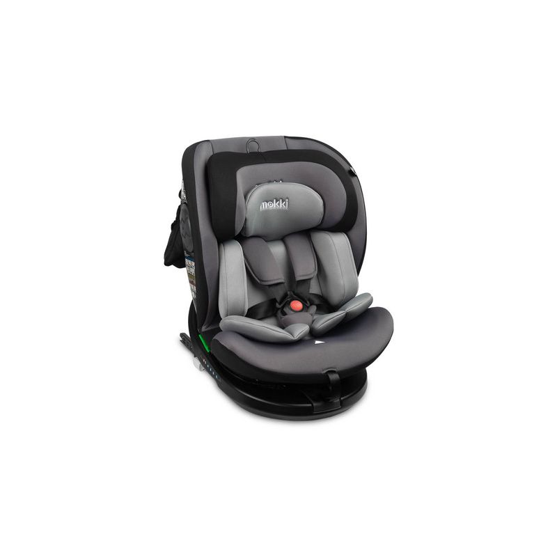 Silla de Coche Mokki i-Size (40-150 cm) - Seguridad y Comodidad Innovadora para Todas las Etapas-Gris - imagen 2