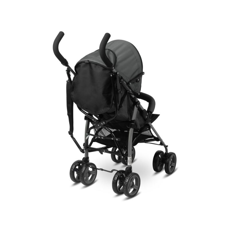 Carrito de Bebé Alfa: Ligereza, Confort y Seguridad en Cada Paseo-Gris - imagen 2