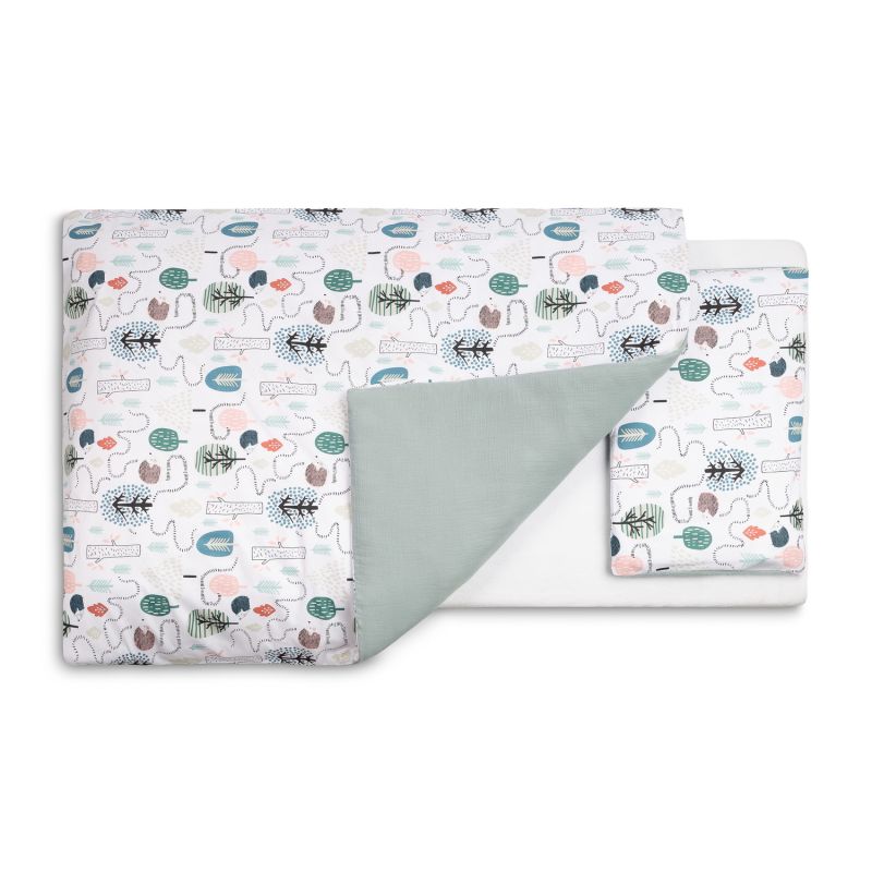 Juego de Ropa de Cama Infantil de 2 Piezas  Erizos Esmeralda 100x135 cm - imagen 2