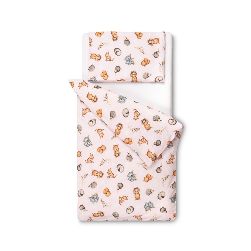 Ropa de Cama Infantil 2 Piezas Jungle 100x135 cm - Algodón 100% con Cremallera - imagen 2