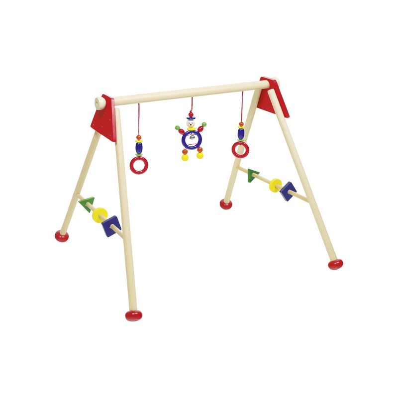 Gimnasio de madera para Bebés Payaso 