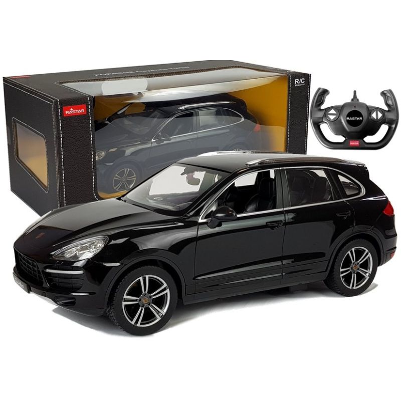 Coche teledirigido Porsche Cayenne Turbo 1:14 negro