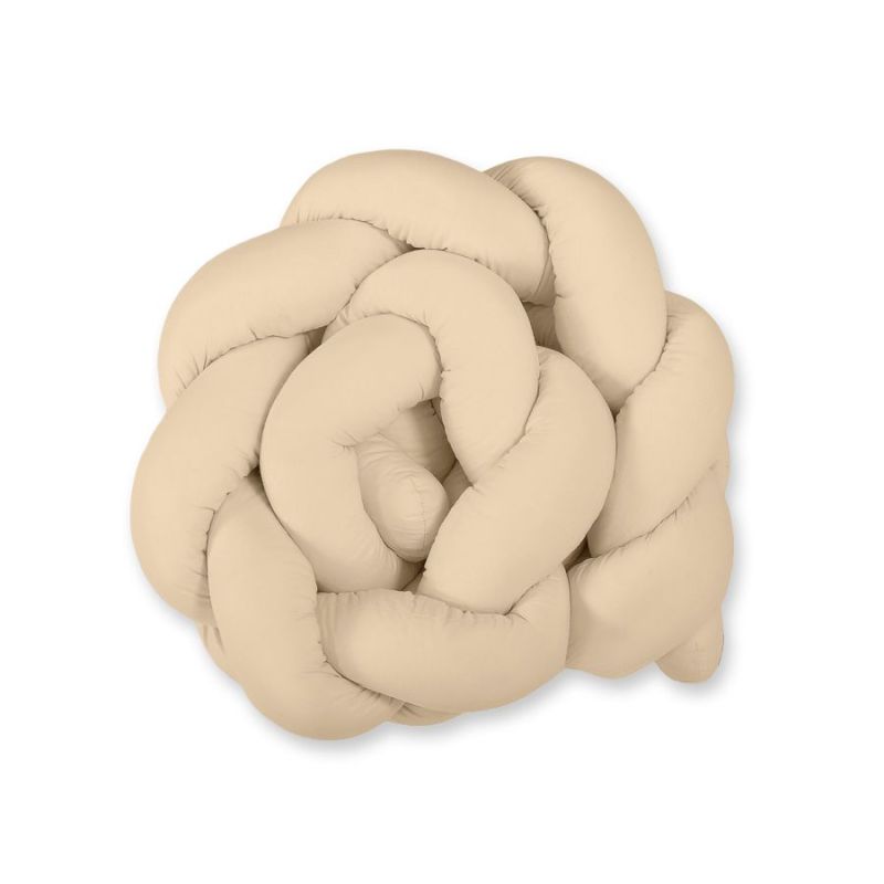 Protector de Cuna Knot Bumper Beige - My Sweet Baby