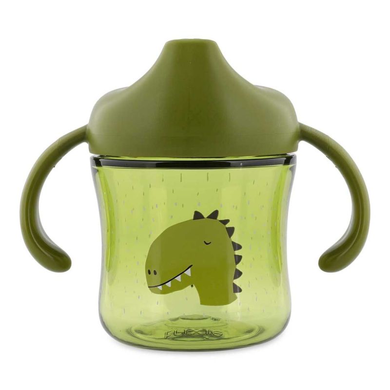 Taza de aprendizaje con asas Trixie - Mr. Dino