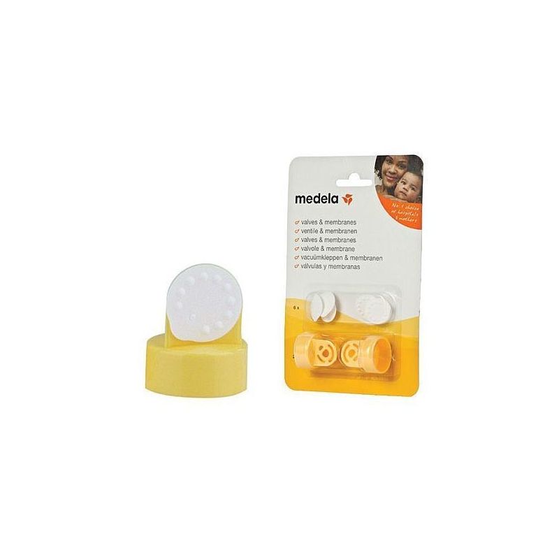 Set de 2 Válvulas y 6 Diafragmas Medela para Sacaleches