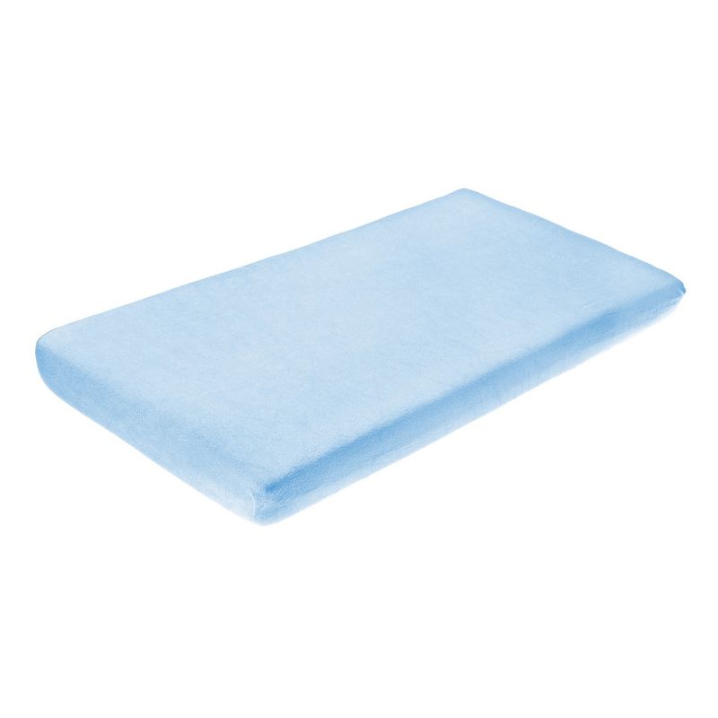 Sábana Frotte Clásica Azul 120x60 - Sensillo