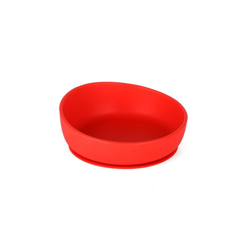 Doidy Bowl Rojo - Plato Infantil de Doidy Cup para Bebés