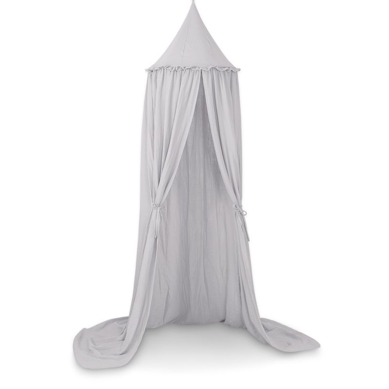 Dosel de Muselina con Volantes - My Sweet Baby - Gris