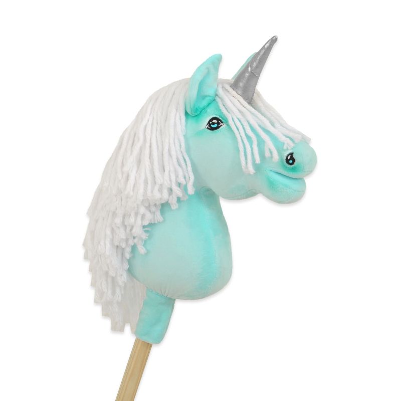 Unicornio de Madera con Cuerno Plateado - My Sweet Baby
