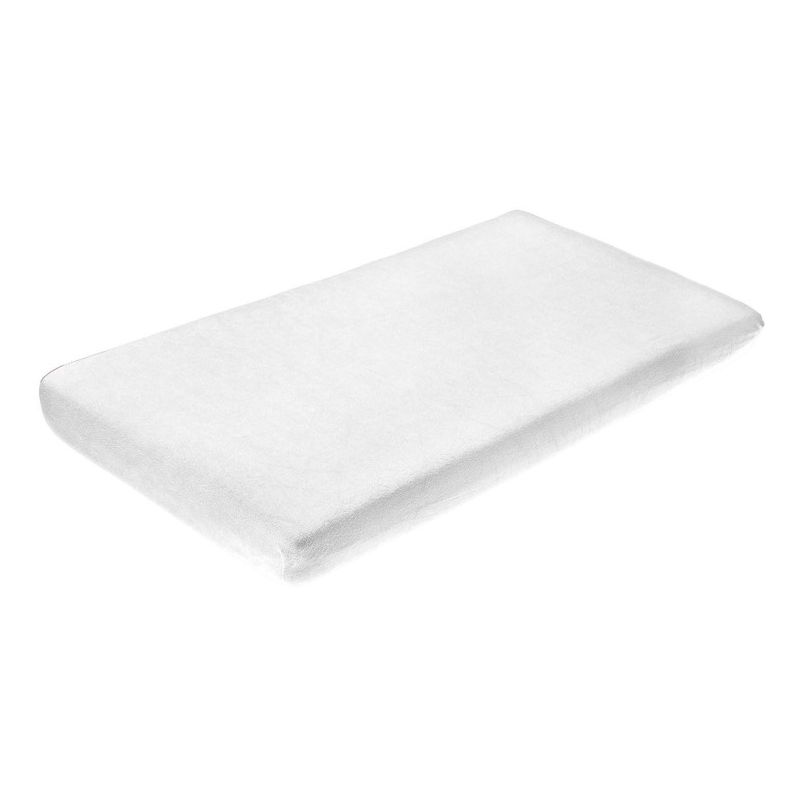 Sábana Impermeable Sensillo Frotte Blanca 120x60 para Bebé