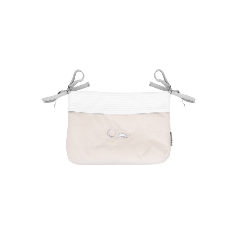Cesta de pañales con lazos Dream Big Beige Kikkaboo