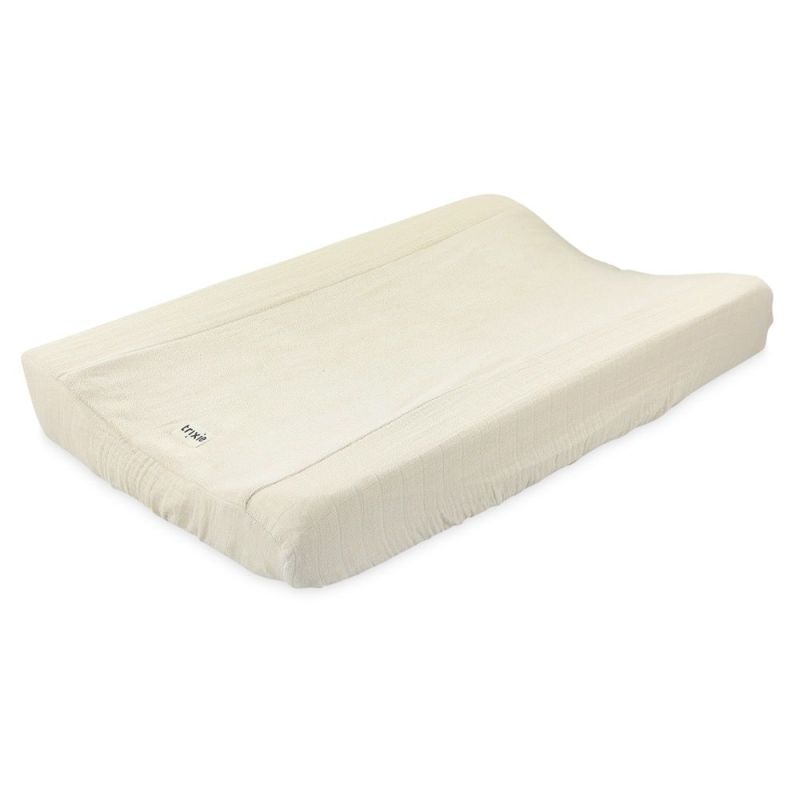 Funda Cambiador Trixie Bliss Beige 70x45cm - Suave y Orgánica