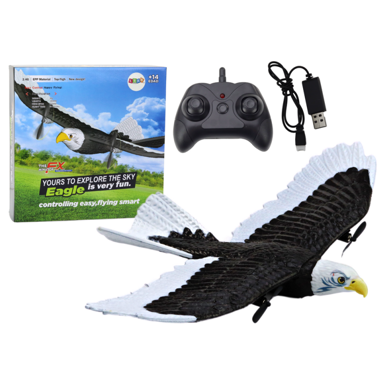 Avión RC Águila con Control Remoto 2.4G