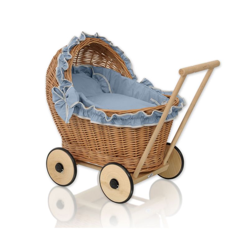 Cochecito de Muñeca My Sweet Baby Chiara - Mimbre Natural
