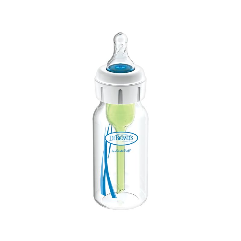Biberón Dr brown`s Options+ 4 oz con Válvula de Alimentación