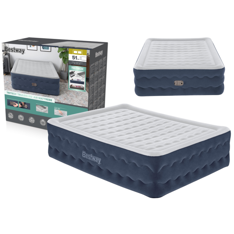 Colchón Inflable Doble 203 x 152 x 51 cm Bestway