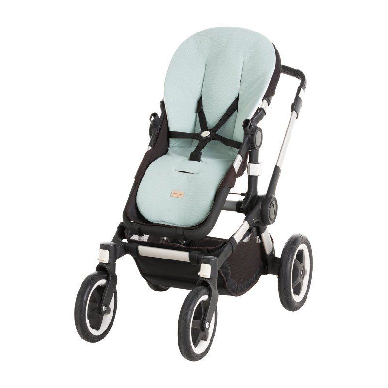 Colchoneta Silla Uni.rev.oval Mini Pio Mint 43x88x1 Cm - Cambrass