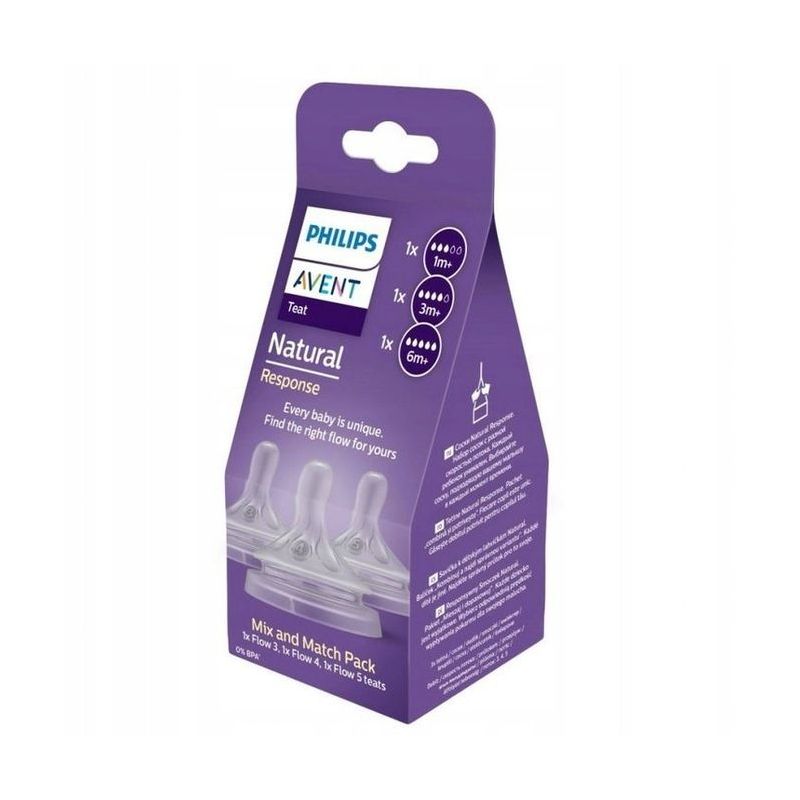 Set de 3 Chupetes Philips Avent con Diferentes Fluídos