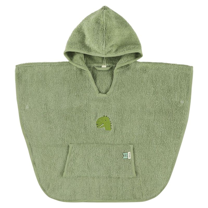 Poncho Aura Dino Trixie para Bebé - Suave y Absorbente