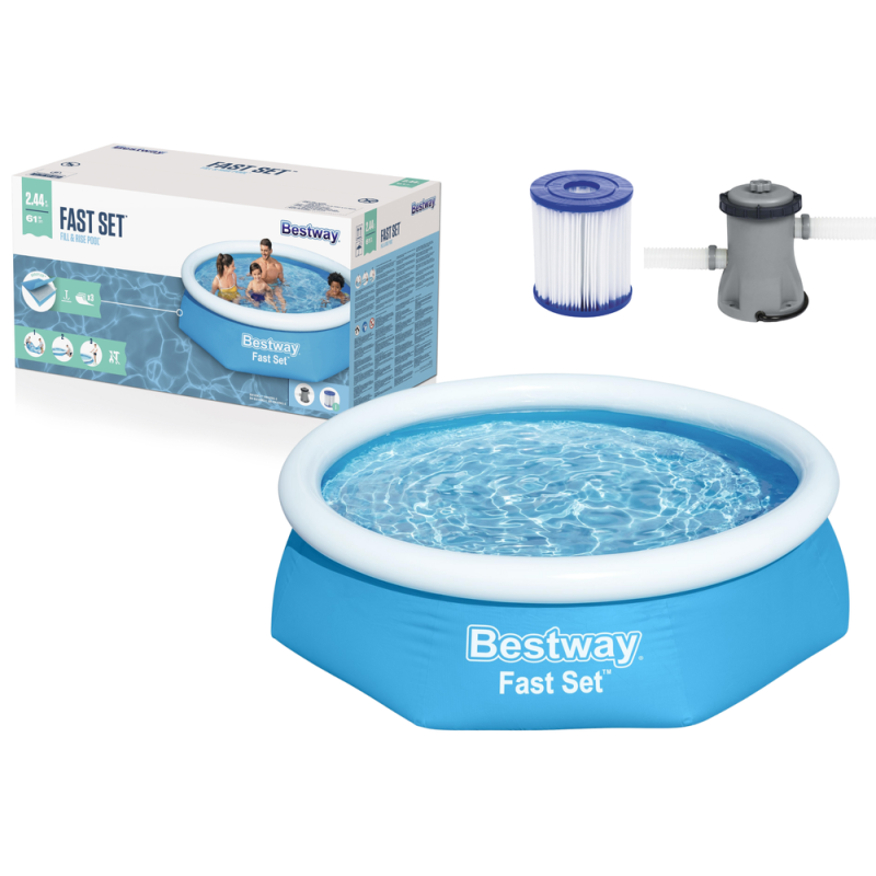 Piscina Expandible 244 x 61 cm Bestway 57450