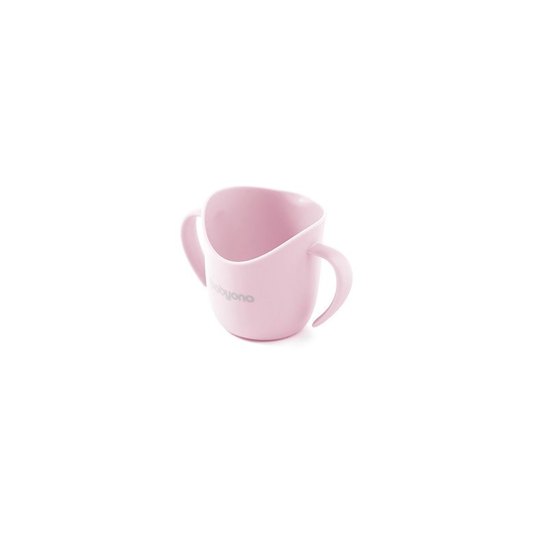 Vaso de Entrenamiento Ergonómico Babyono Rosa 1463/04