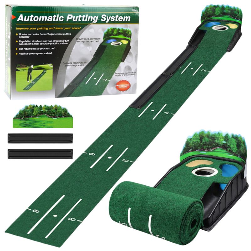 Alfombra de Entrenamiento de Golf de Fieltro, 275 cm