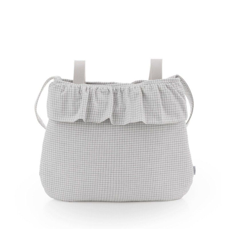 Bolso Maternal Boho Polo Grey 3.5x41x38.5 Cm - Cambrass