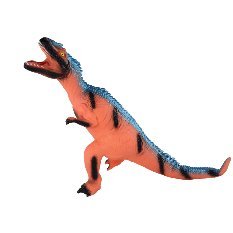 Figura Grande de Dinosaurio Tyrannosaurus con Sonido Azul