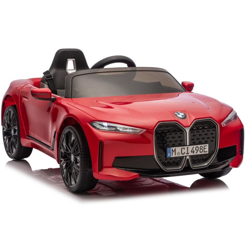 Coche Eléctrico Infantil BMW i4 4x4 12V Rojo