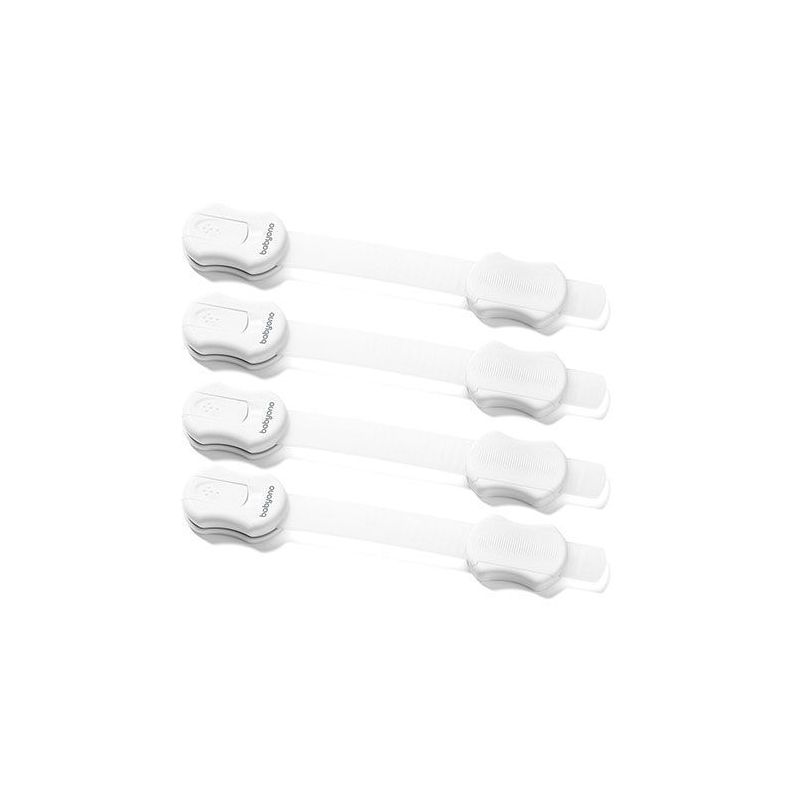 Candado de Seguridad Universal Babyono para Muebles - 4 Pcs