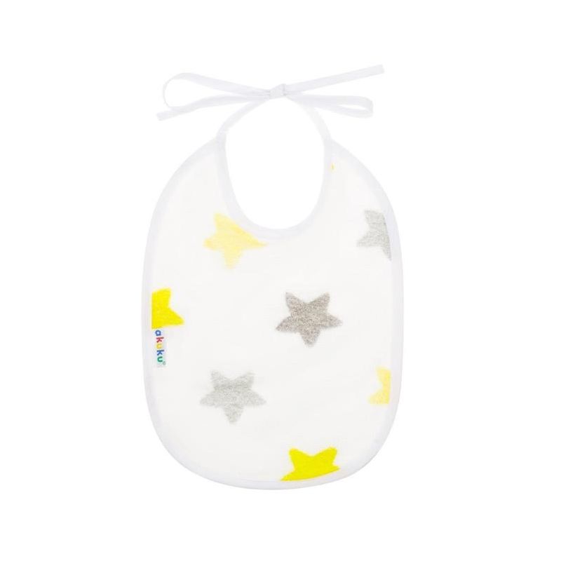 Babero de Estrellas Akuku - Bebé, Algodón Impermeable