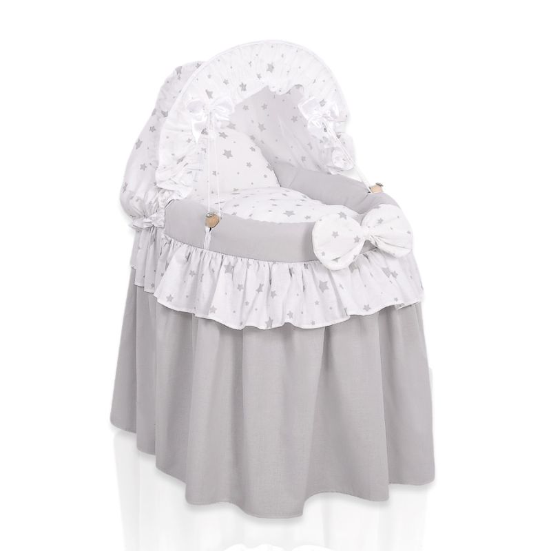 Moisés de Mimbre para Muñecas My Sweet Baby - Elegante y Artesanal