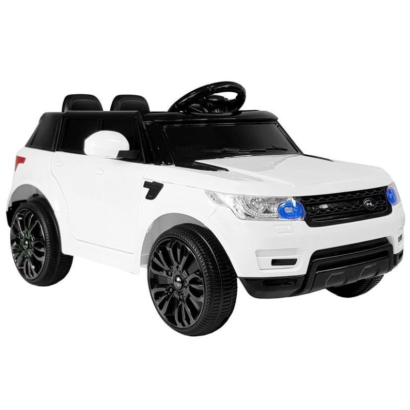 Coche Eléctrico HL1638 - Blanco